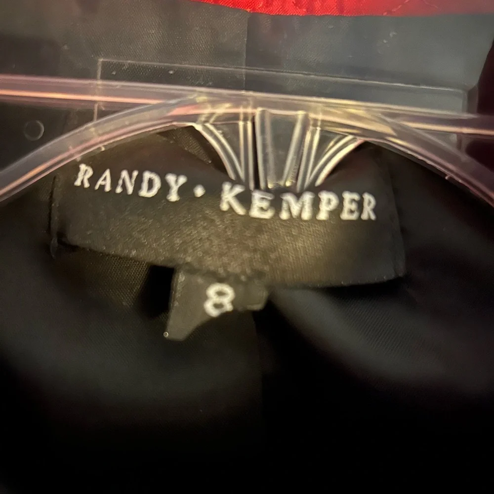 Randy Kemper Women’s Red Jacket Size 8 - Picture 5 of 10